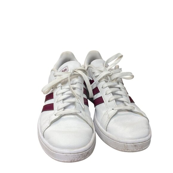 Adidas Cloudform Advantage Womens White Maroon Comfort Sneakers Size 9 SKU 9426 - Picture 13 of 16